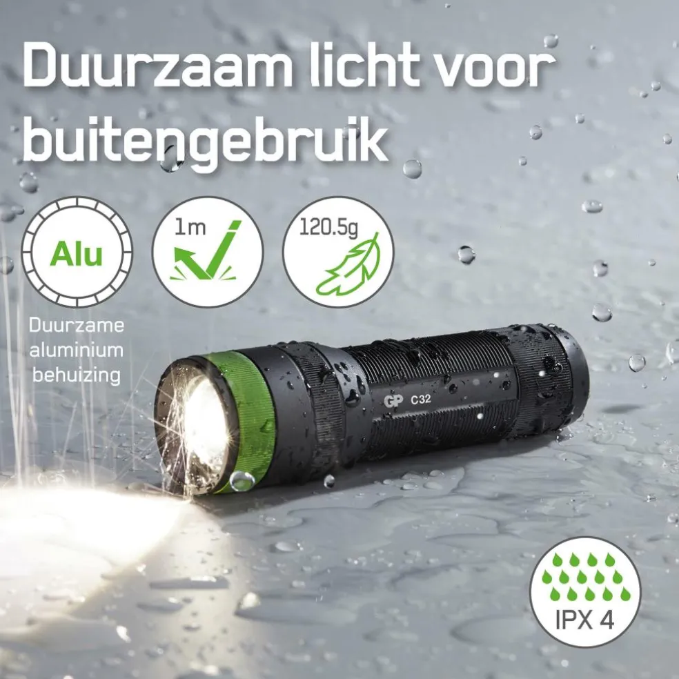 GP Batteries C32 300L zaklamp