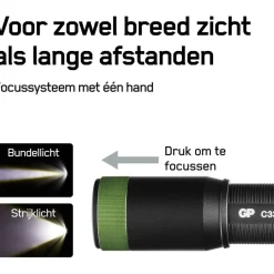 GP Batteries  C33 150L zaklamp