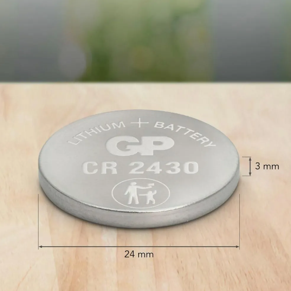 GP Batteries Lithium CR2430 knoopcel batterij 2-pack