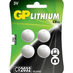 GP Batteries  Lithium CR2032 knoopcel batterij 4-pack