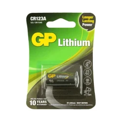 GP Batteries Lithium CR123A batterij