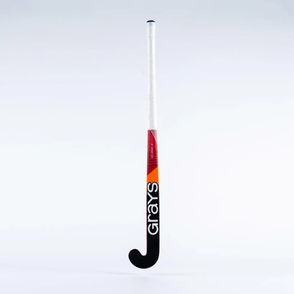 Grays GTi2000 Ultrabow composite zaalhockeystick junior fluo red