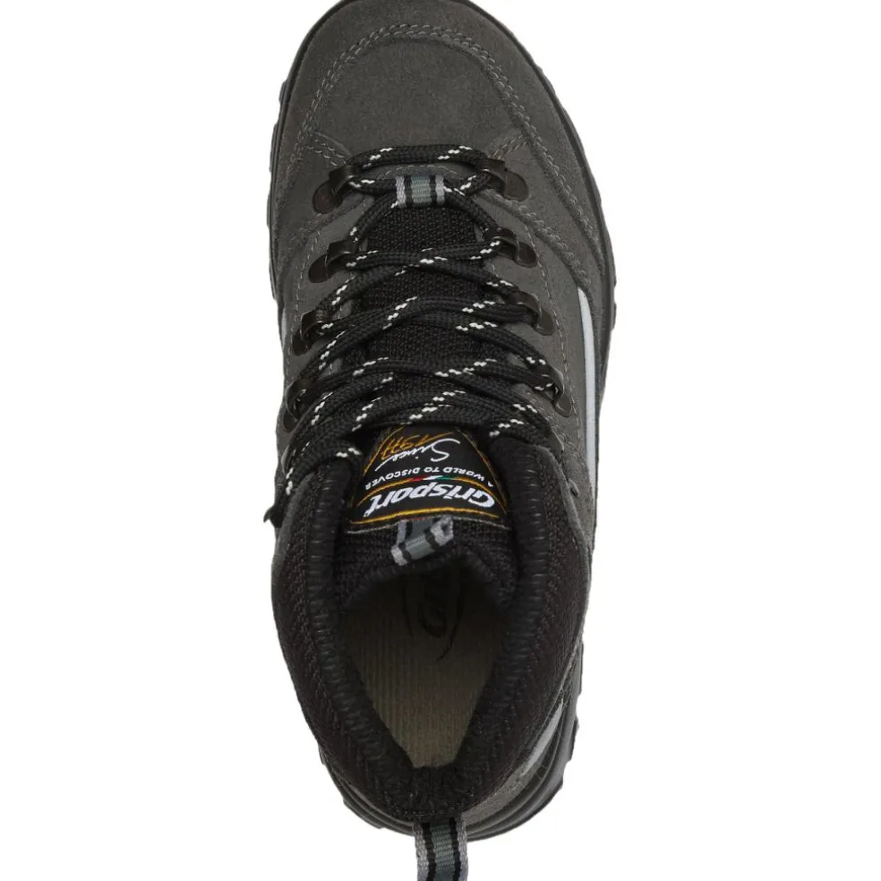 Grisport Rocky Mid wandelschoenen junior antraciet