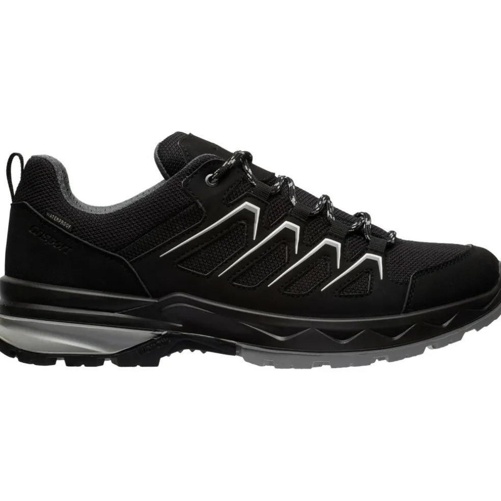 Grisport Wega Lo wandelschoenen heren black