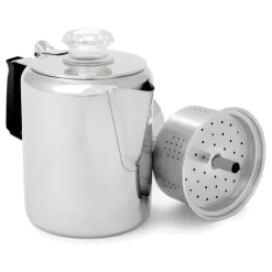GSI Outdoors  Glacier Stainless percolator 3 kops