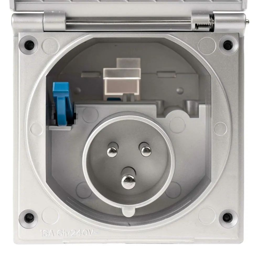 Haba CEE invoerdoos vierkant zilvergrijs