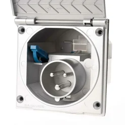 Haba CEE invoerdoos vierkant zilvergrijs