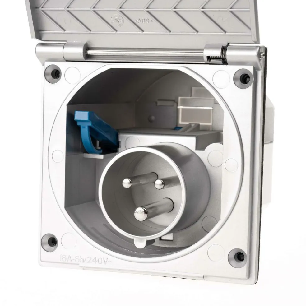 Haba CEE invoerdoos vierkant zilvergrijs