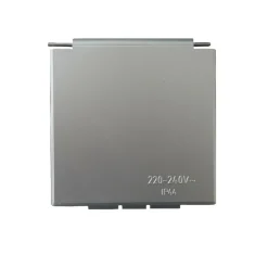 Haba CEE invoerdoos vierkant vervangende deksel zilver