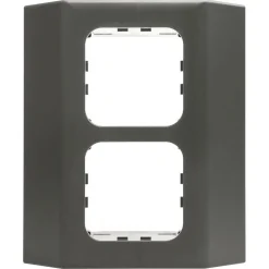 Haba C-line afdekraam hoekmodel 2-voudig donkergrijs