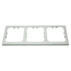 Haba C-line 3-voudig afdekraam wit