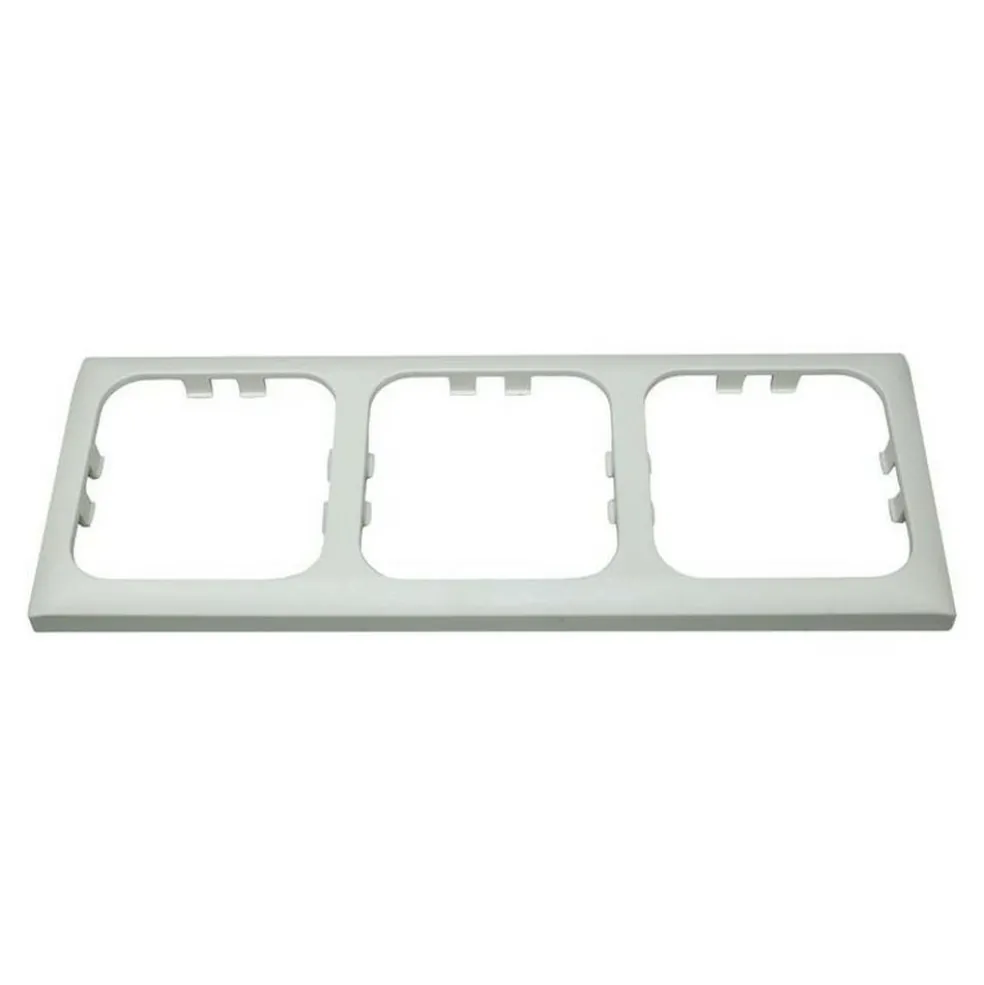 Haba C-line 3-voudig afdekraam wit