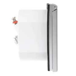 Haba ESB-3 Unit uitvoerdoos zonder kabel zilver