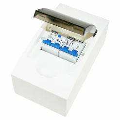 Haba installatiekast 230 volt met aardlek en  zekeringautomaat