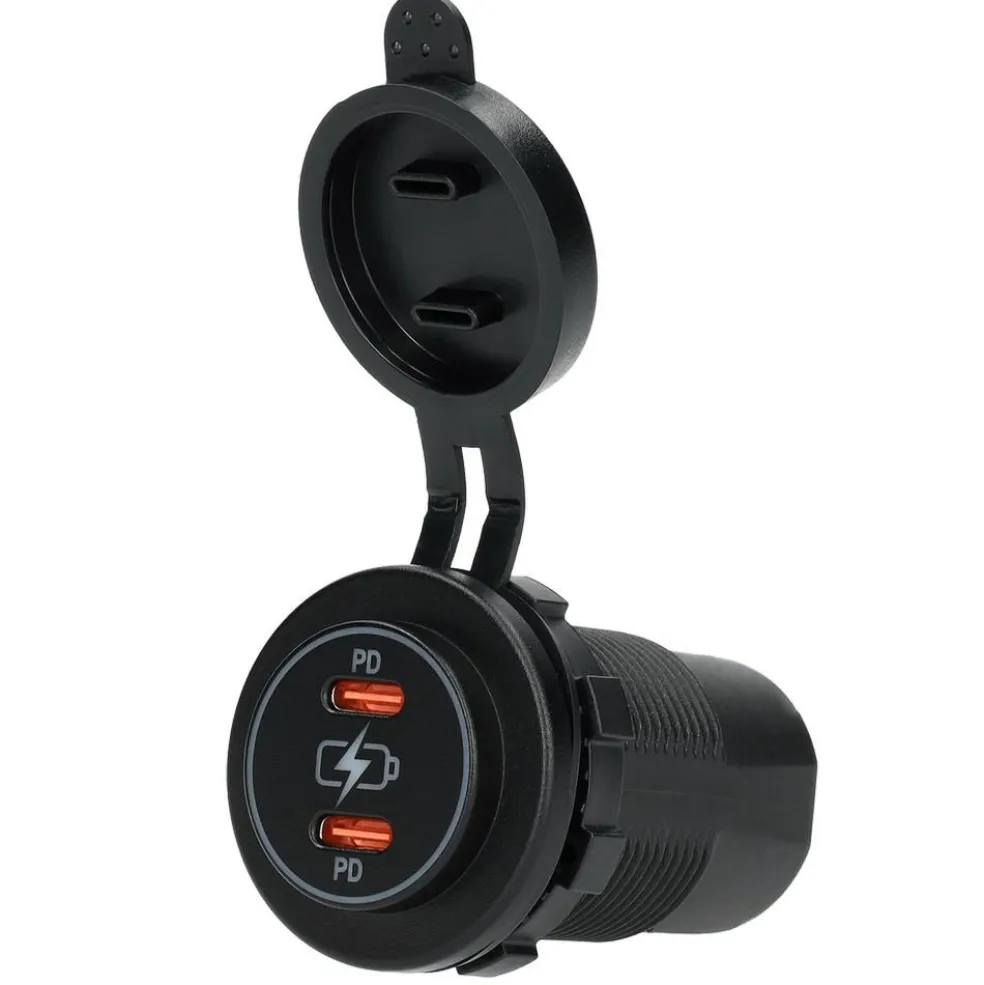 Haba Powerline dubbele USB-C snellader 36W