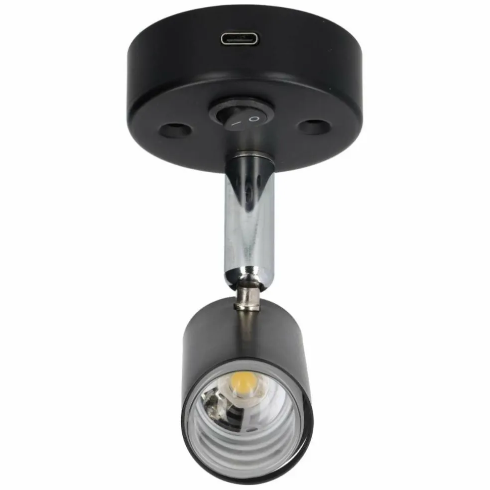 Haba Sao LED opbouwspot met schakelaar en USB-C