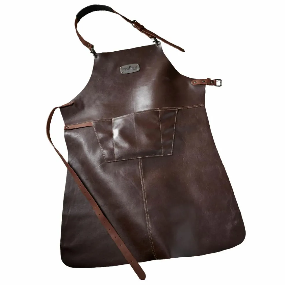 Handcrafted Amsterdam Barbecue schort leer
