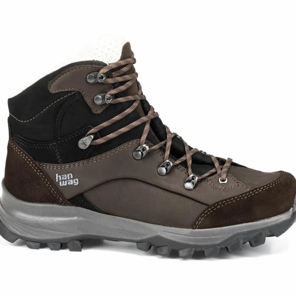Hanwag Alta Bunion II Lady ll Mid bergschoenen dames mocca black