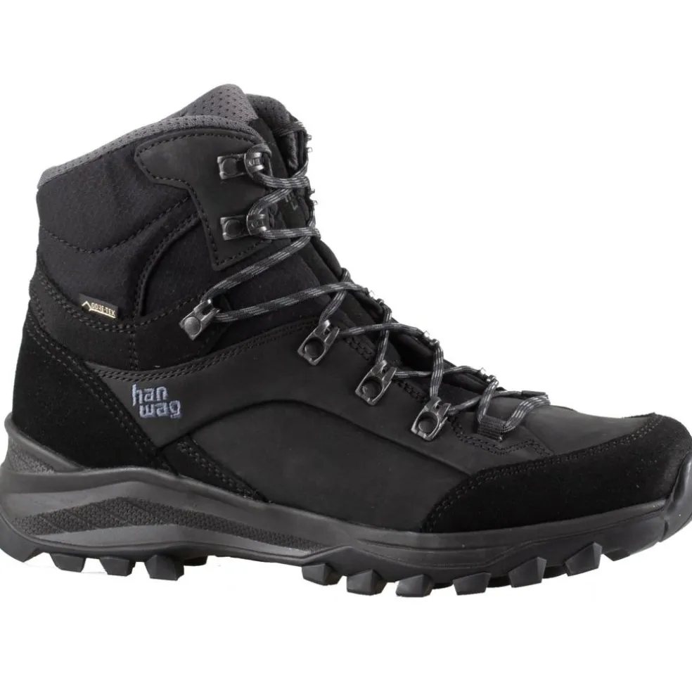 Hanwag Banks GTX wandelschoenen heren black asphalt