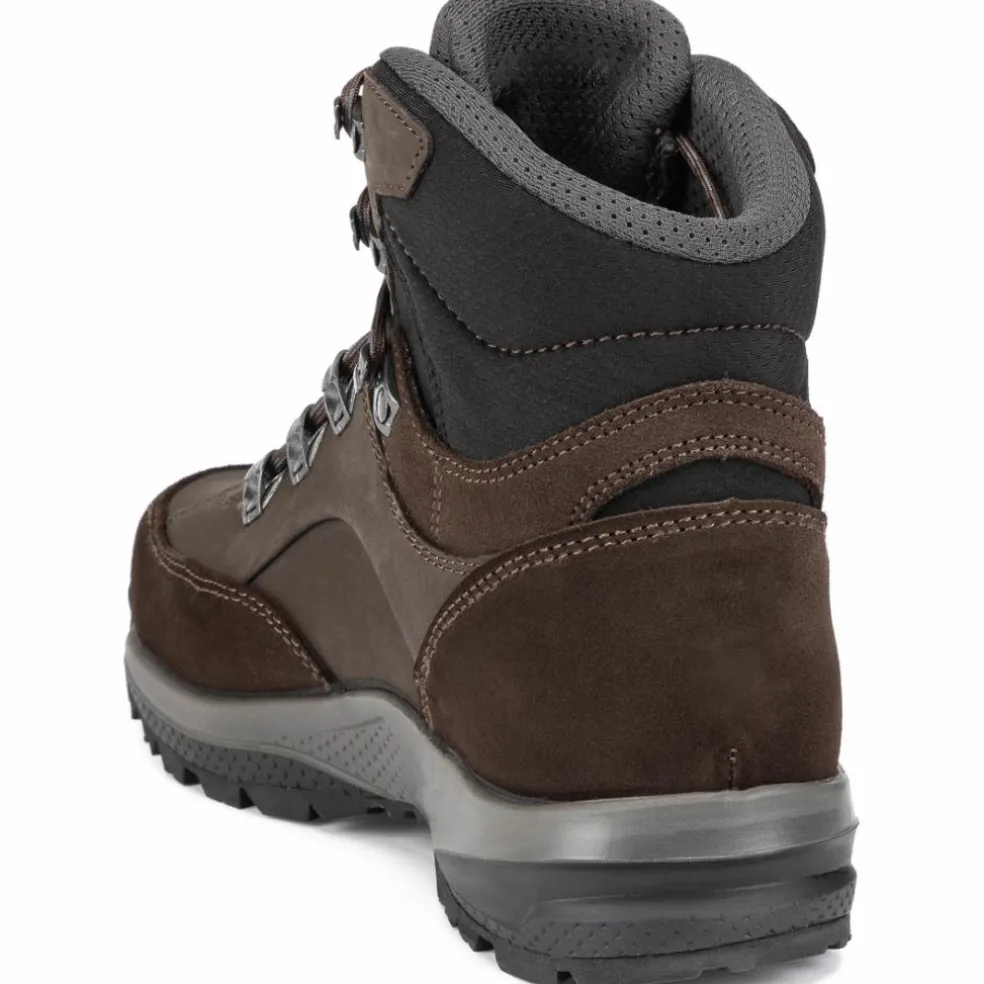 Hanwag Banks SF Extra LL Mid wandelschoenen heren mocca asphalt