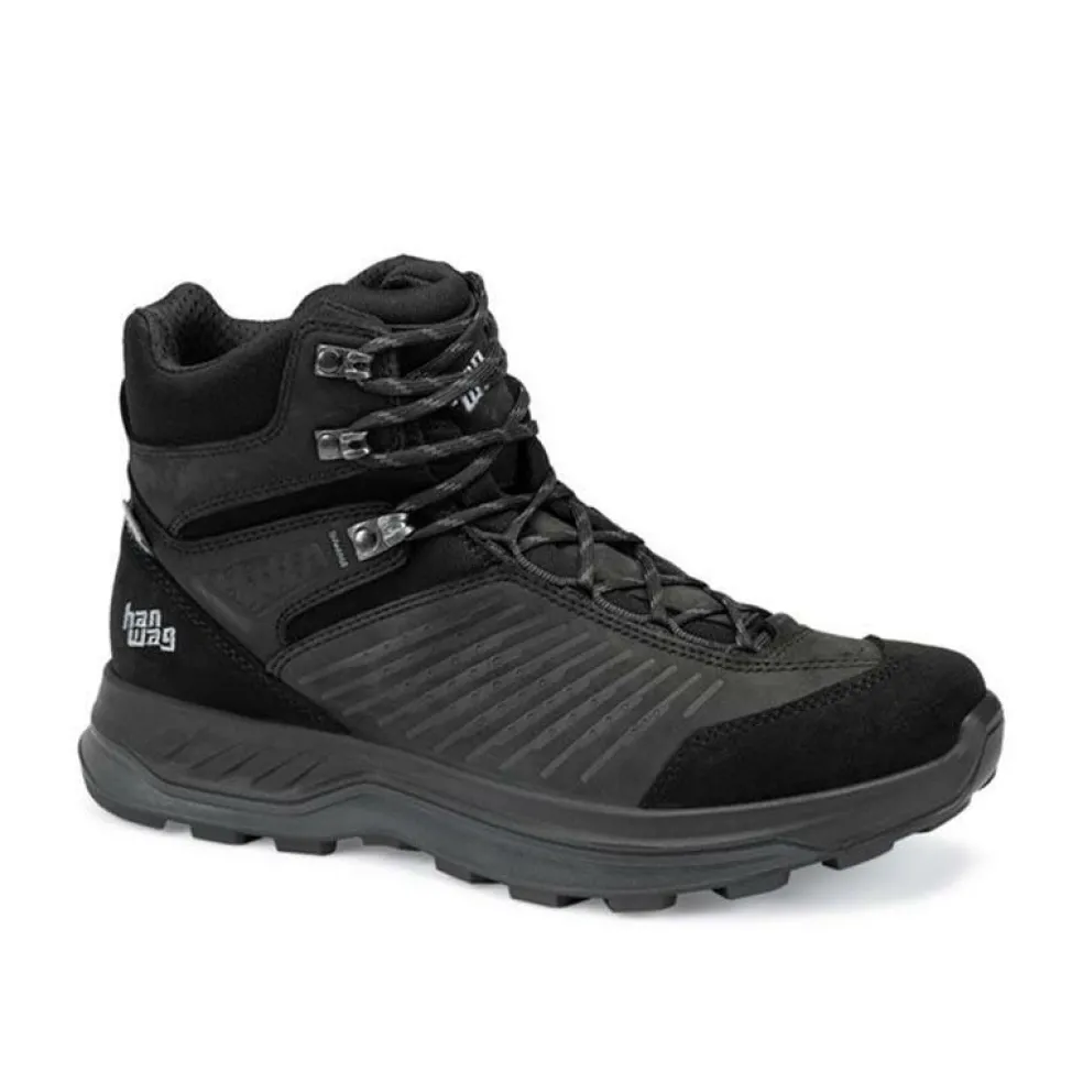 Hanwag Bluestrait Mid ES winter wandelschoenen heren black asphalt