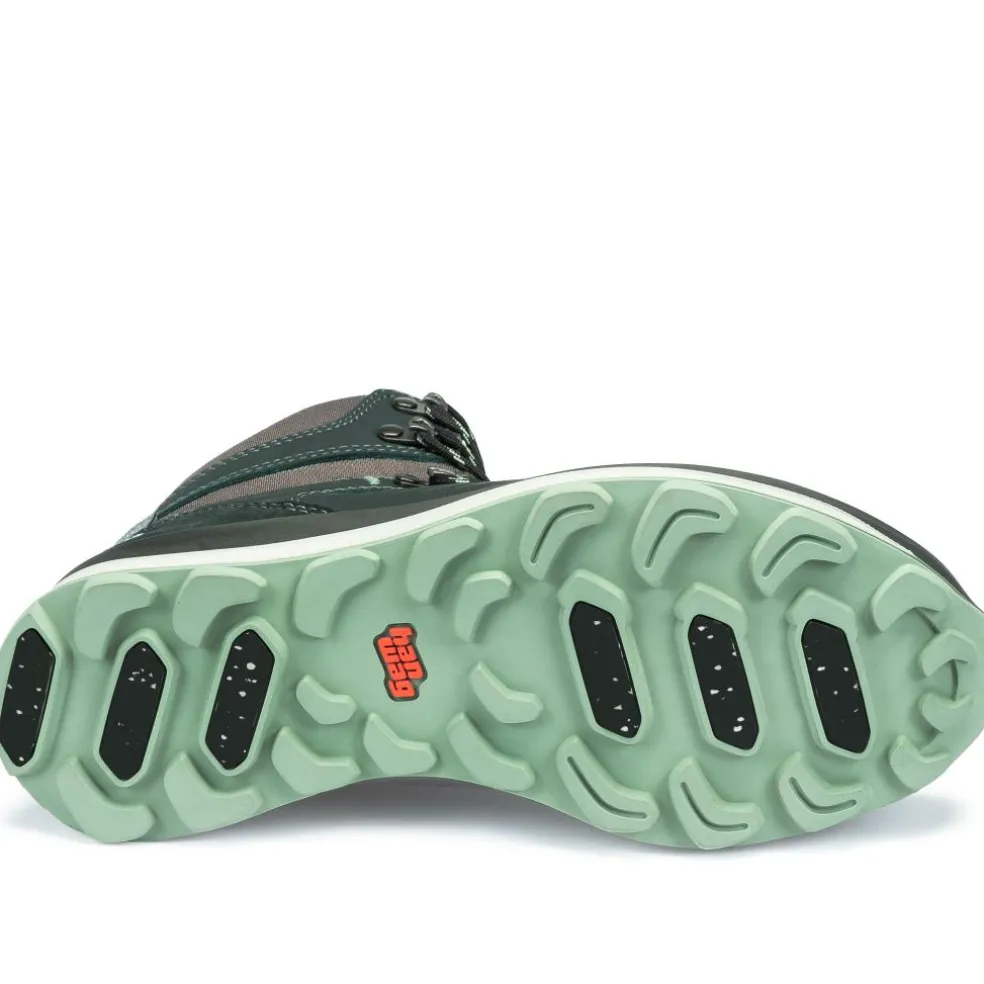 Hanwag Bluestrait Mid Lady ES winter wandelschoenen dames petrol mint