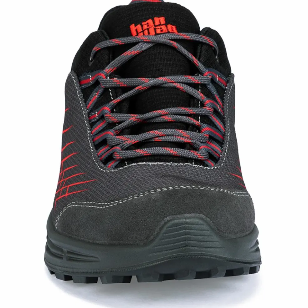 Hanwag Coastridge Low ES wandelschoenen heren asphalt red