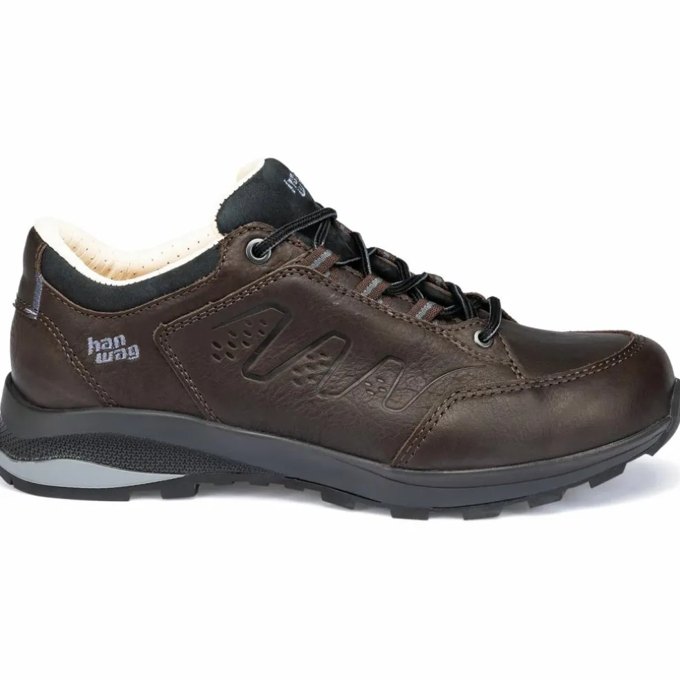 Hanwag Travi Low SF Extra Lady wandelschoenen dames chestnut black