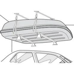 Hapro Dakkoffer ophangsysteem grey