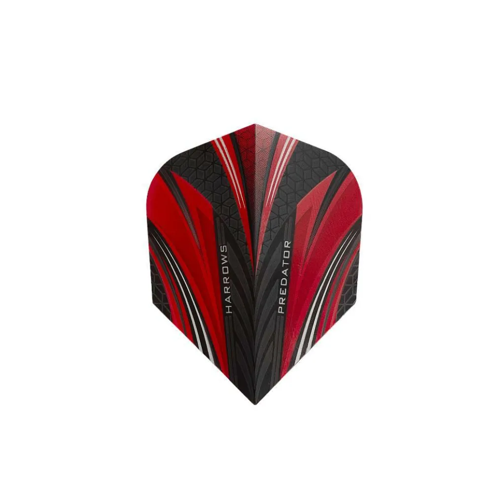Harrows Darts Darts Prime flights predator red