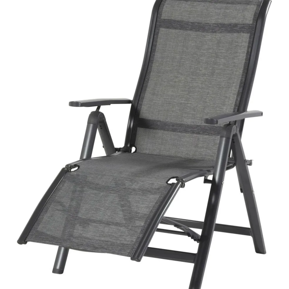 Hartman Alice Comfort Relax verstelbare tuinstoel xerix