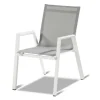 Hartman Aruba dining tuinstoel white grey