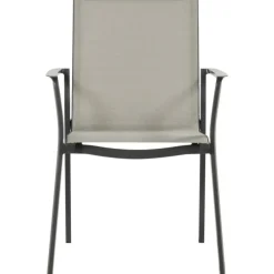 Hartman Lea stapelbare tuinstoel anthracite xerix