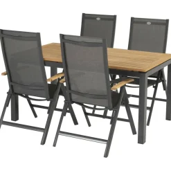 Hartman Sonata 160 Aruba 4 verstelbaar tuinset xerix teak