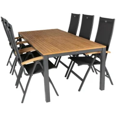 Hartman Sonata 220 Troy 6 verstelbaar tuinset xerix teak