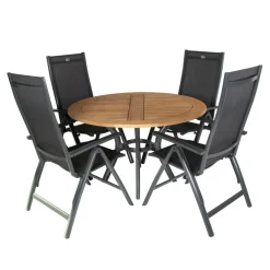 Hartman South Wales 120 Troy 4 verstelbaar tuinset xerix  teak