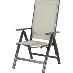 Hartman Troy verstelbare tuinstoel anthracite xerix