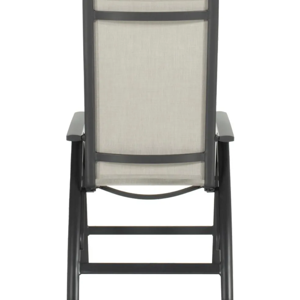 Hartman Troy verstelbare tuinstoel anthracite xerix