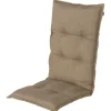 Hartman Tuinkussen hoge rug bahama taupe