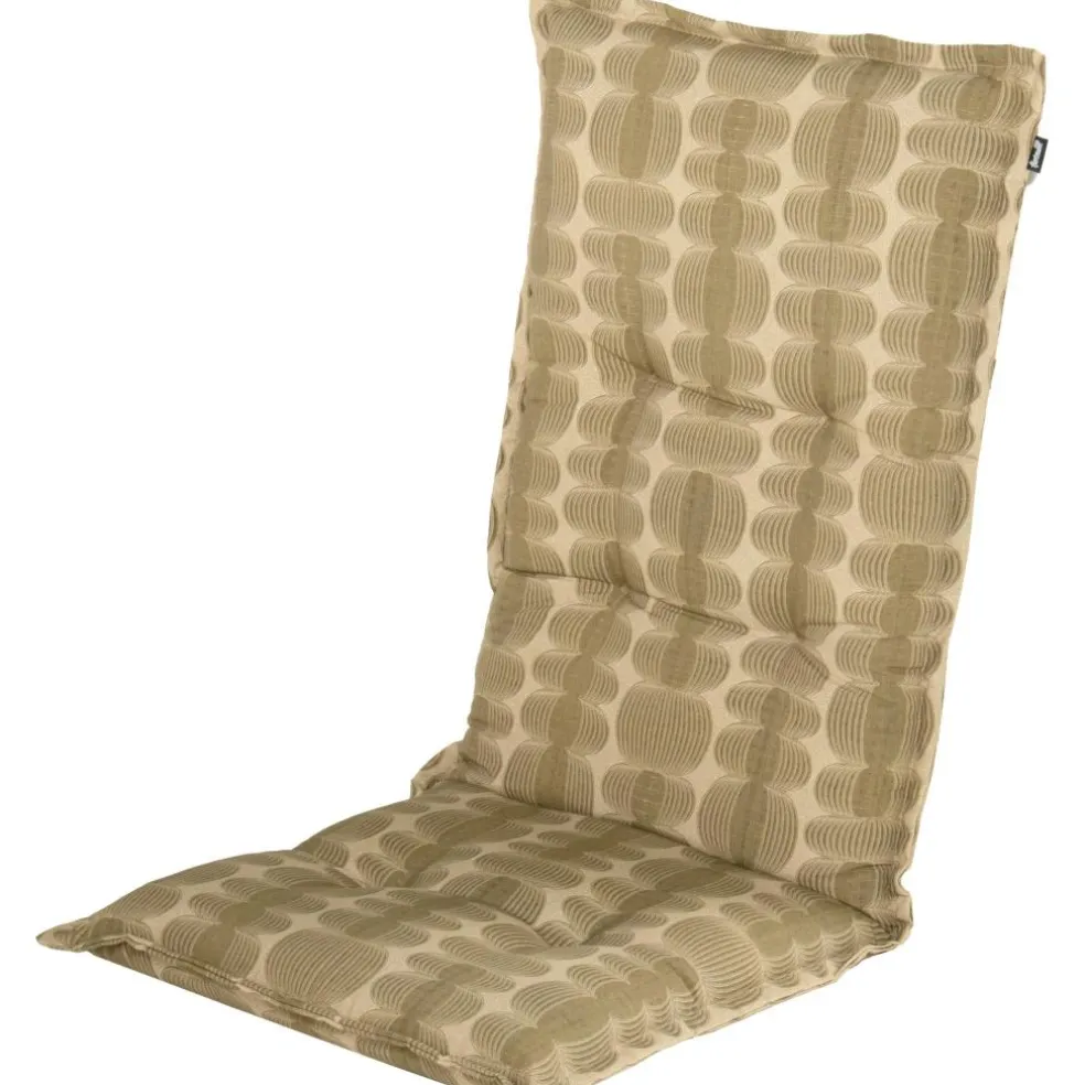 Hartman Tuinkussen hoge rug mats mustard