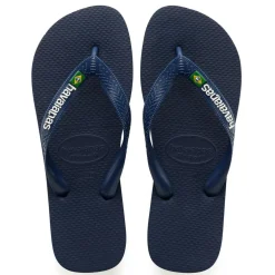 Havaianas Brasil Logo slippers junior navy blue