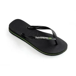Havaianas Brasil Logo slippers black
