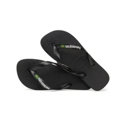 Havaianas Brasil Logo slippers black