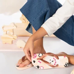 Havaianas Kids Top Pets Ballet slippers junior rose golden blush