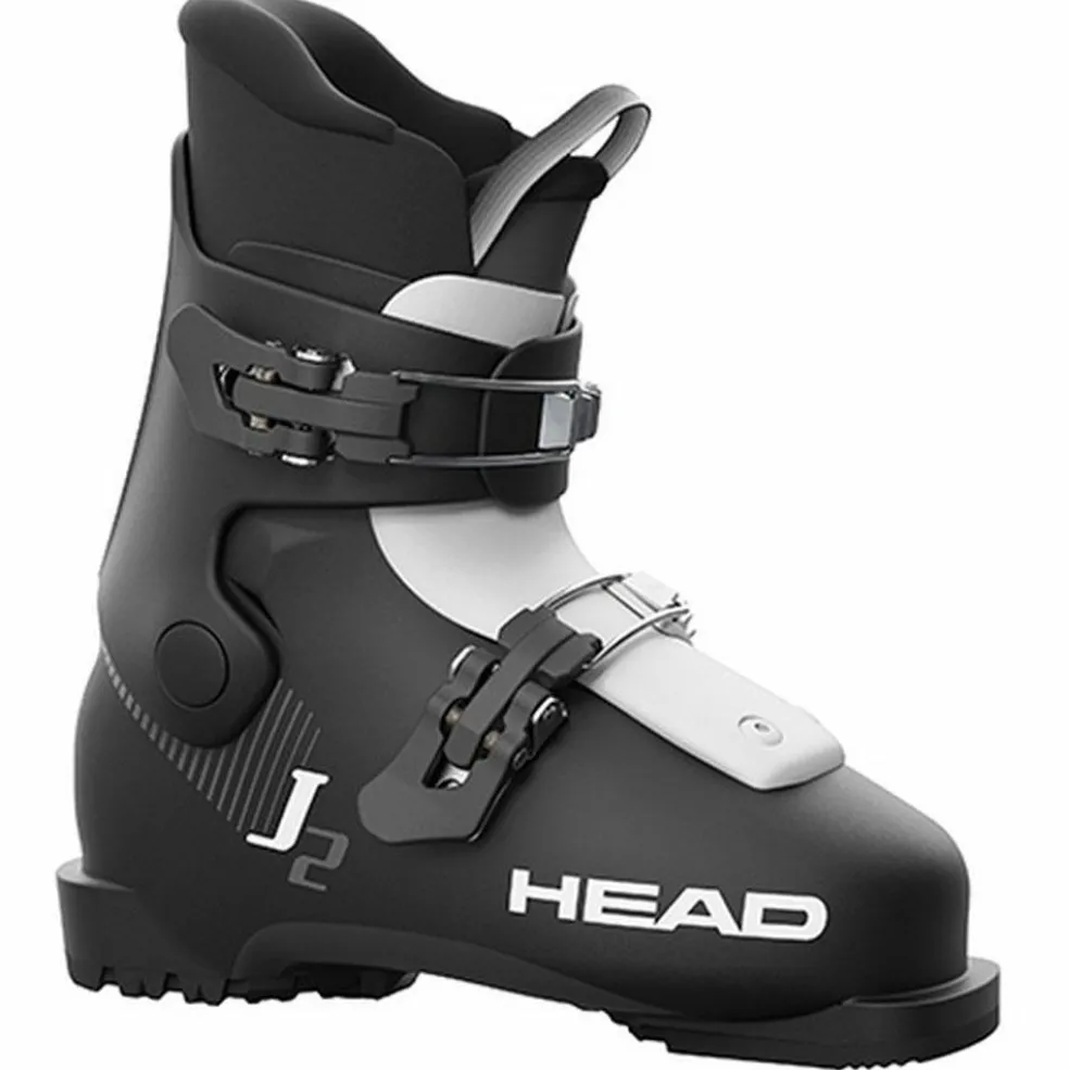 Head J2 skischoenen junior black white