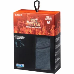 Heatkeeper Basic LS thermoshirt heren antraciet