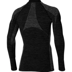 Heatkeeper Functional LS thermoshirt heren black melange
