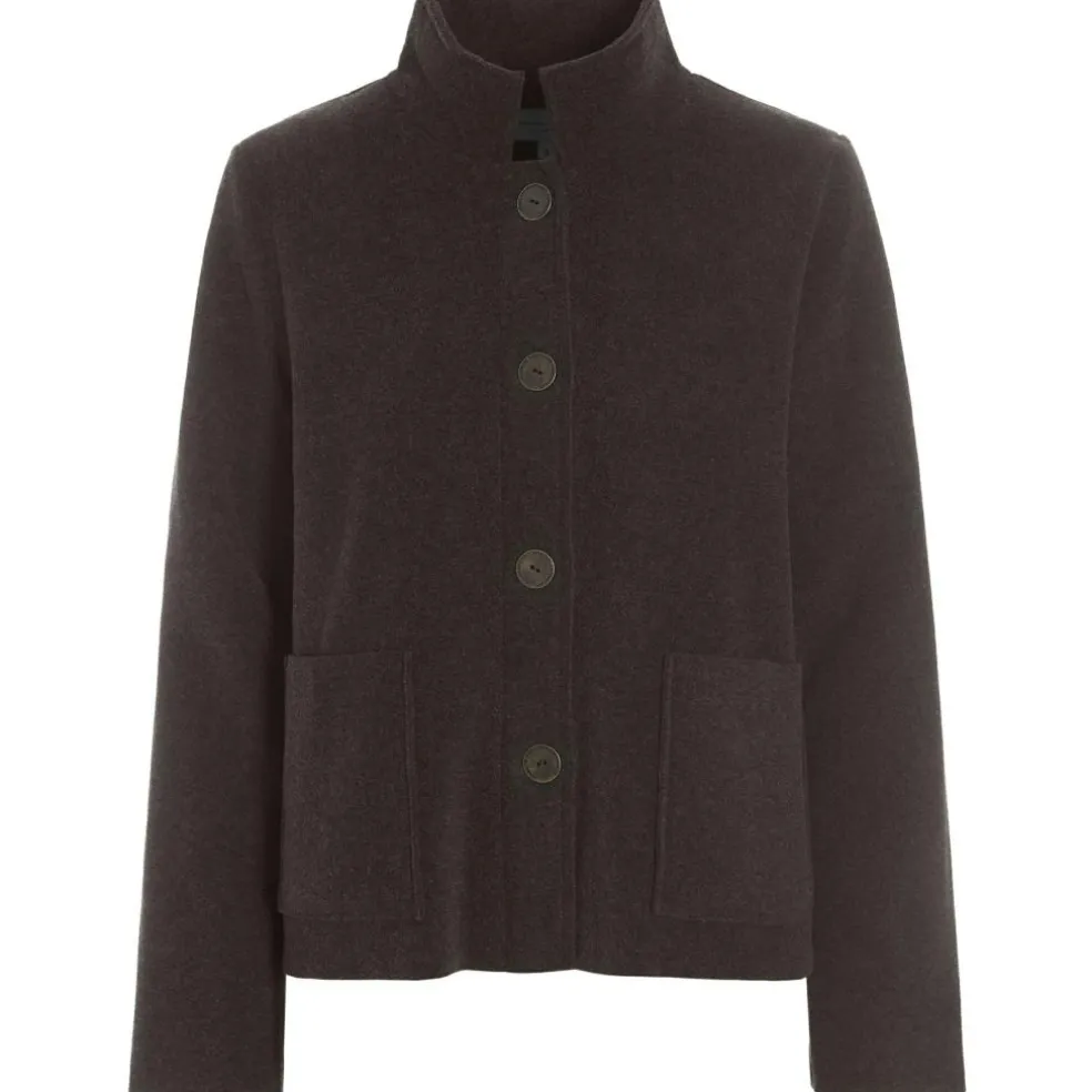 Henriette Steffensen vest dames chokolate