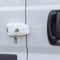 HEOSolution HEOSafe Van Security veiligheidsslot wit per 2 stuks
