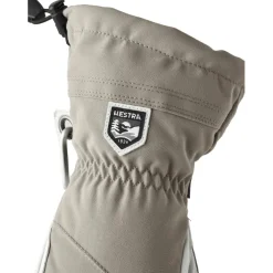 Hestra Heli Ski handschoenen dames khaki offwhite